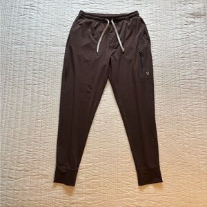 Vuori Sunday Performance Joggers - heather brown - medium